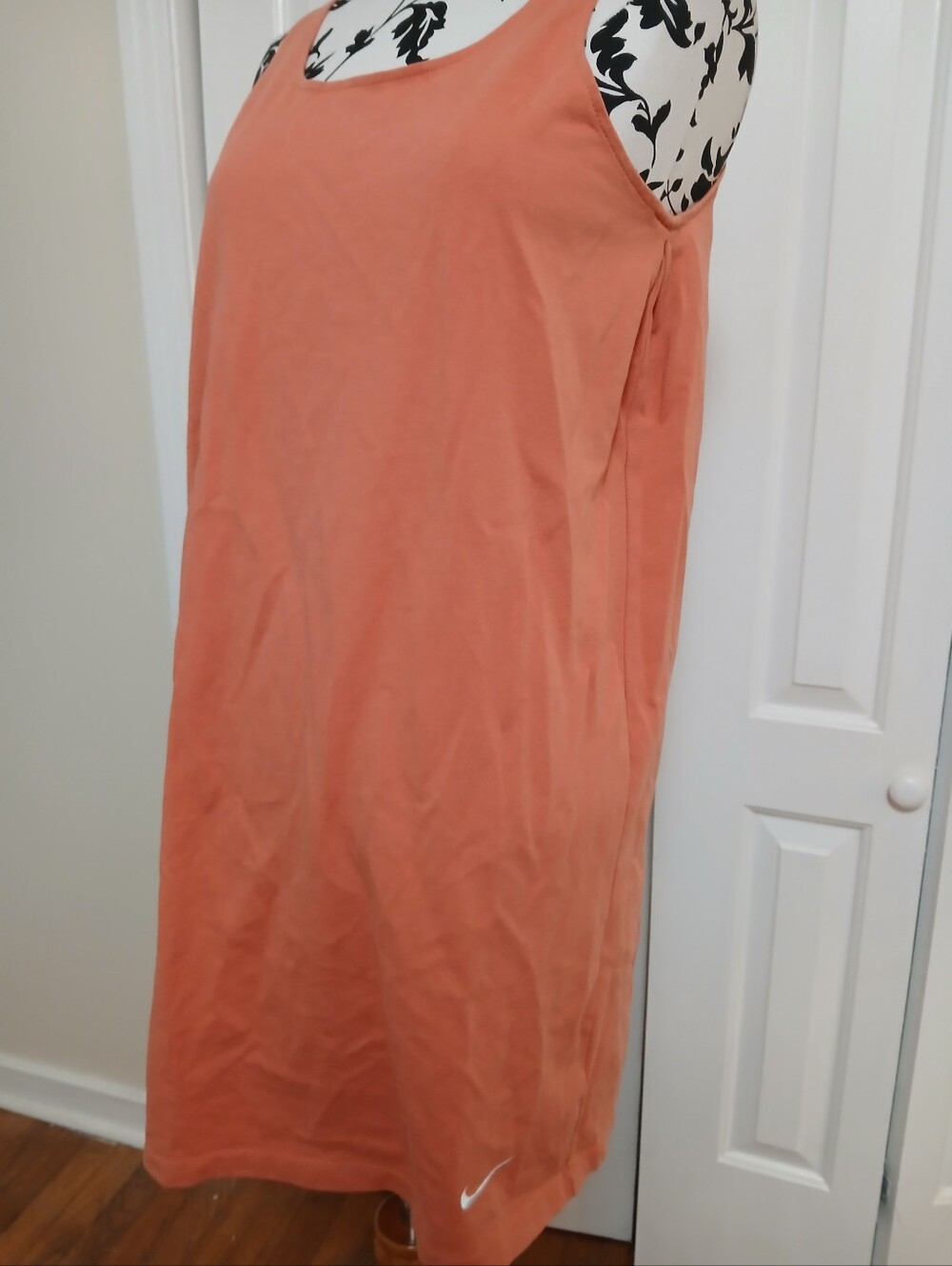 Nike Coral Orange Sleeveless Dress